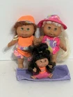 Cabbage Patch Vintage Kids Beach Mini Doll Set  1995