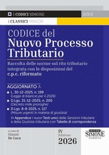 Codice del nuovo processo tributario - De Luca G. (cur.)