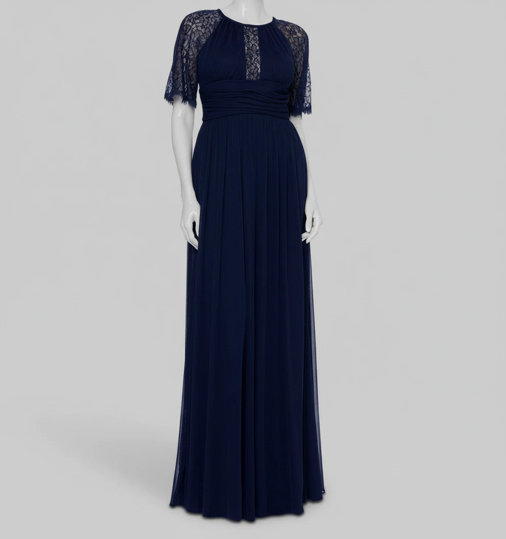 dress blue charlie Charlie Wrap Dress main image 1