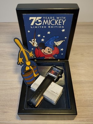 Disney 75 Years With Mickey Limited Edition Watch ''Sorcerer's Apprentice'' #905