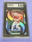 2024 SELECT DRAKE MAYE SILVER DIECUT PRIZM REFRACTOR ROOKIE CARD #113.  SGC 8.5