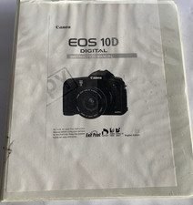 Canon EOS 10D Digital Camera MANUAL ONLY No Camera