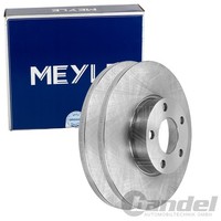 2X Meyle Bremsscheiben 288Mm Vorne Passend FÜR Audi 100 A4 A6