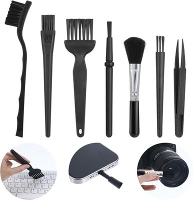 Ymapinc ESD Reinigungsbürste Set 7 Stück Nylon PC Reinigungsset Antistatische B