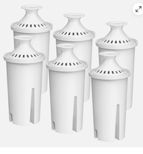 FilterLogic Pitcher Water Filter, Replacement for Brita Classic 35557 6 Pack
