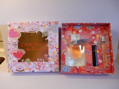 LANCOM  La Vie est belle 50 ml Eau de Parfum Spray + 10 ml Spray + Mascara SET