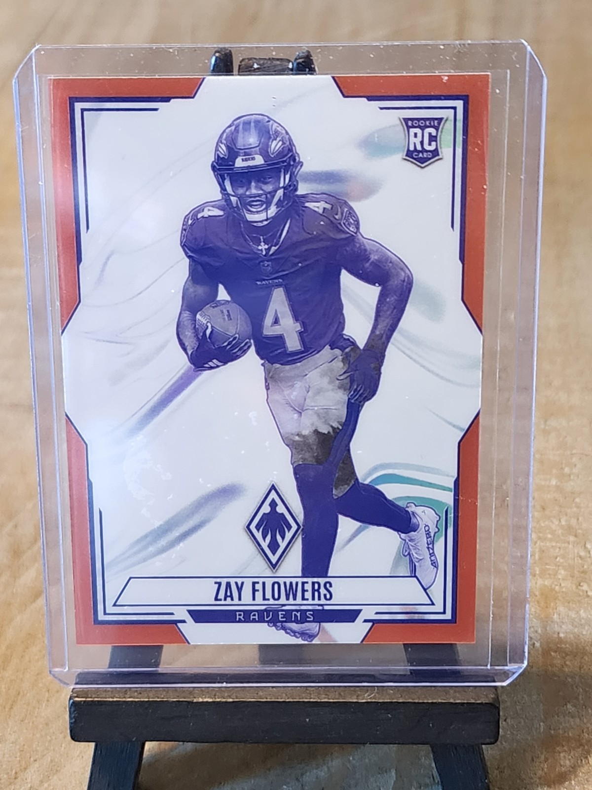 2023 Panini Phoenix - Contours Zay Flowers #CON-12 Orange /99 (RC)