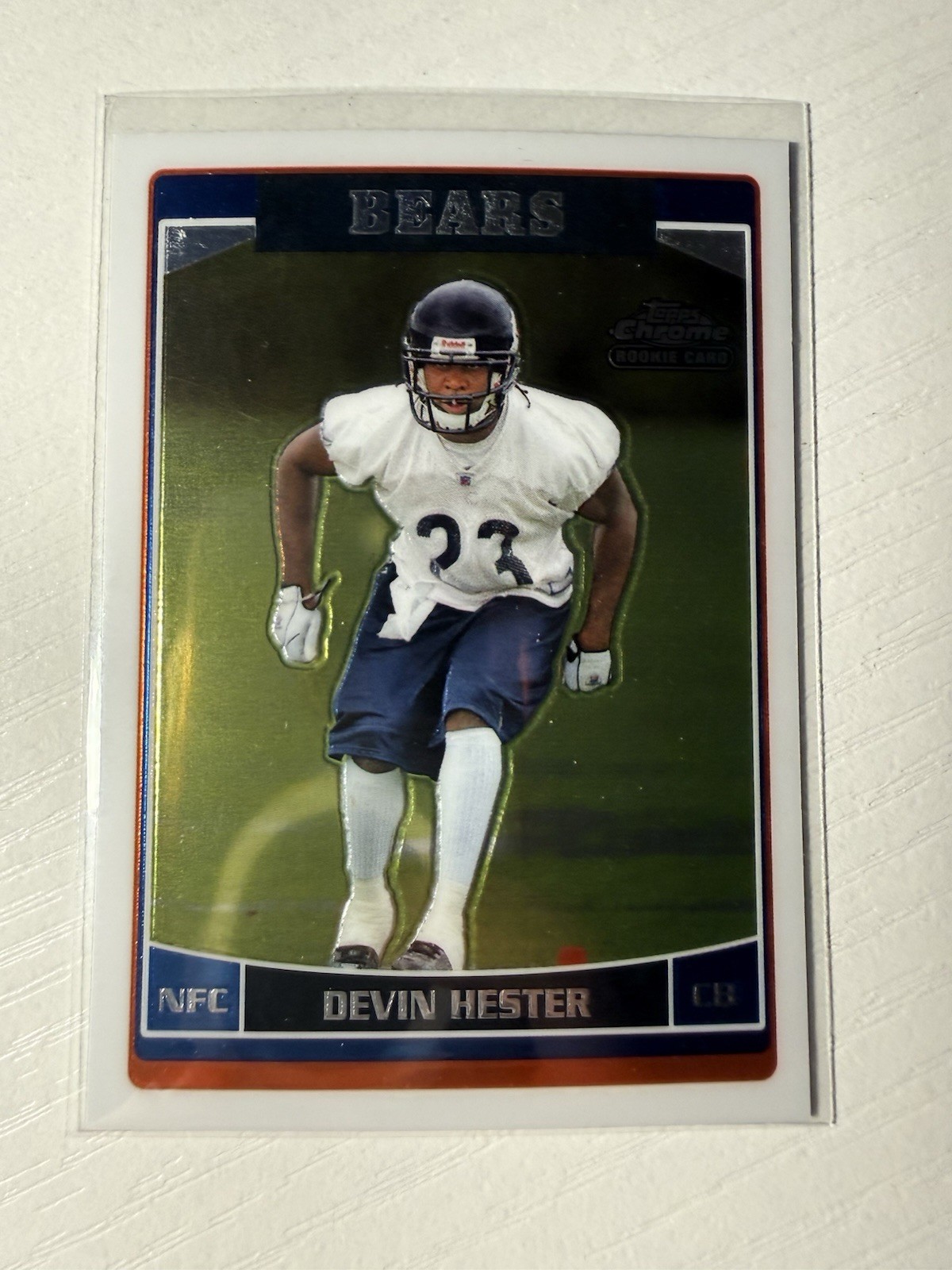 Devin Hester Topps Chrome #252 Special Edition