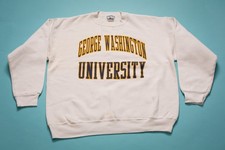 VTG 80s George Washington University Sweatshirt, M, Velva Sheen, GWU, GW Shirt