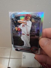 2025 Bowman Draft CHROME Refractor BDC-109 Mason Neville - Cincinnati Reds
