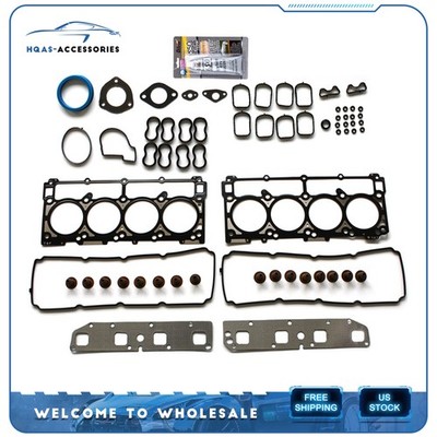 Head Gasket Set Fits Jeep Grand Cherokee Commander 05-08 5.7L V8 OHV 16v VIN D,H