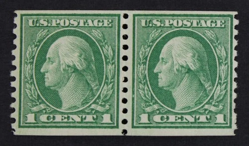 CKStamps: US Stamps Collection Scott#452 1c Washington Mint LH OG