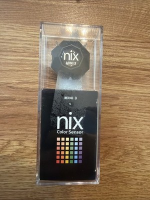 Nix Mini 3 Color Sensor Colorimeter Paint Match RGB HEX CMYK OPEN BOX