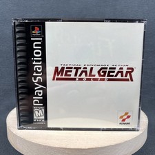 PlayStation 1 - Metal Gear Solid - Complete w/ Reg Card - Refurbished, Excellent
