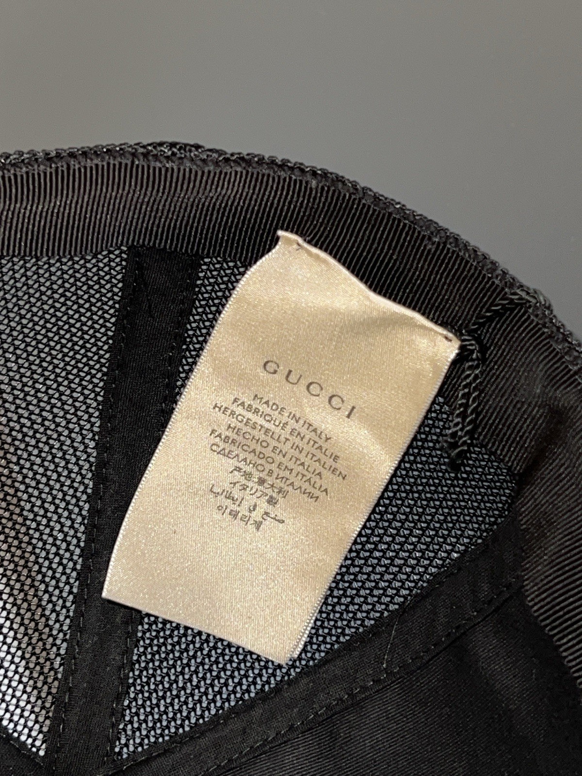 Gucci Nylon Tiger Cap Rare Size M image 6