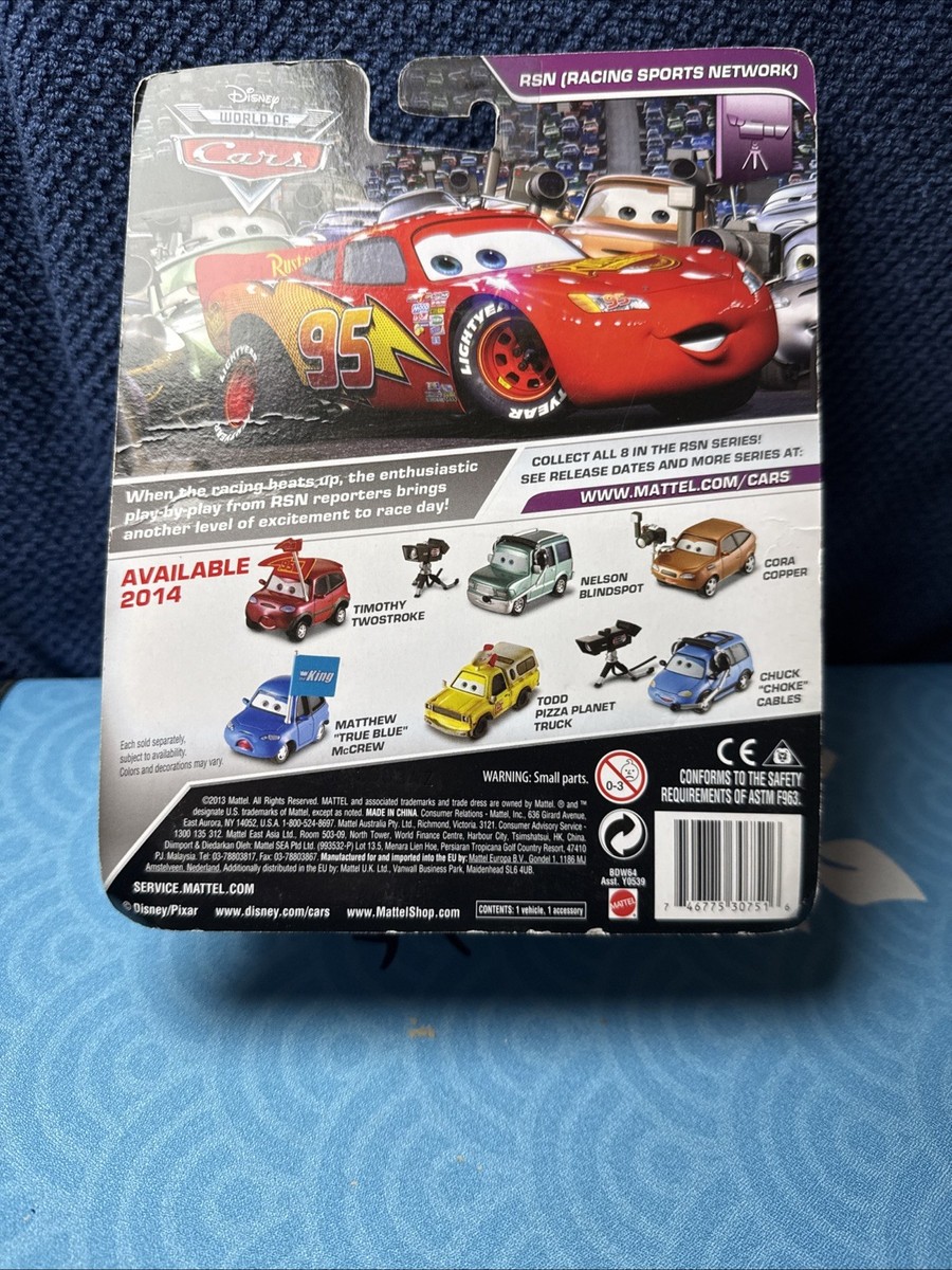 Disney Pixar World of Cars- Deluxe Cars- Variety of options