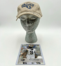 Victor Adeyanju #94 Autographed Signed St. Louis Rams NFL Hat Cap