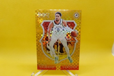 2024-25 Select Certified Tyrese Haliburton #20 Gold Prizm /10 Indiana Pacers
