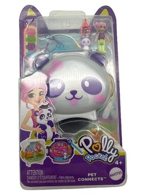 Mattel Polly Pocket Pet Connects Panda Puppenhaus-Püppchen Spielset