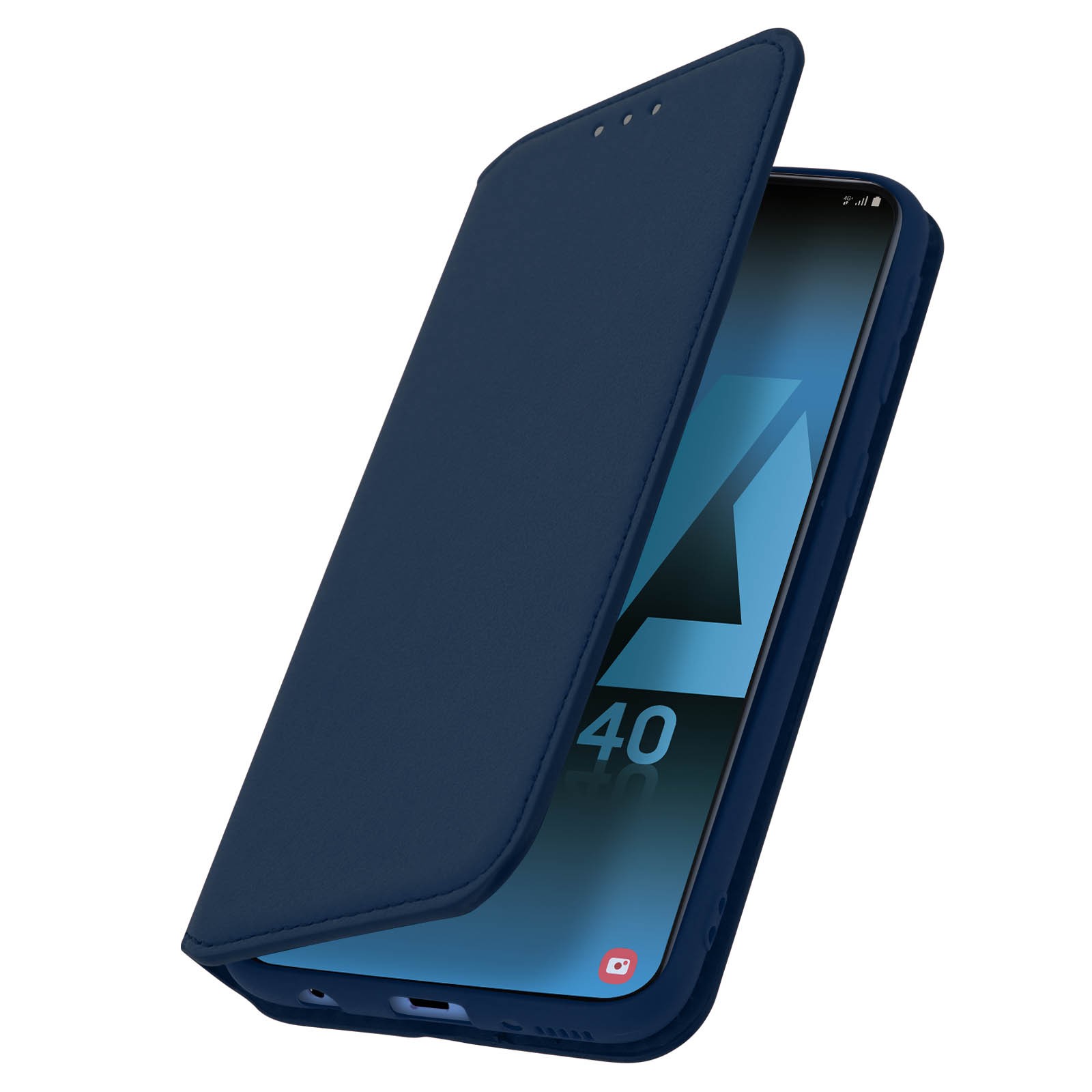 Housse simili cuir Classic Edition Galaxy A40 aux finitions soignées