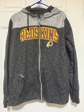 Washington Redskins Antigua Full Zip Hoodie Size 2XL