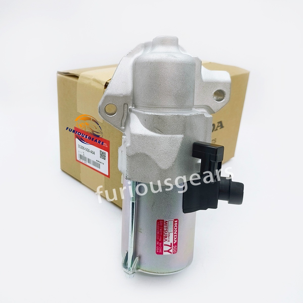 Starter Motor 31200-5G0-A04 For 2013-2017 Honda Accord Acura RLX Auto Trans