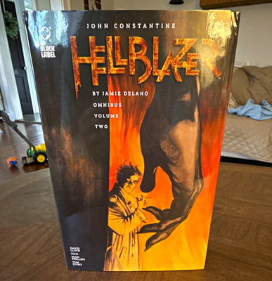 DC John Constantine: Hellblazer Omnibus Vol. 2 Hardcover by Jamie Delano