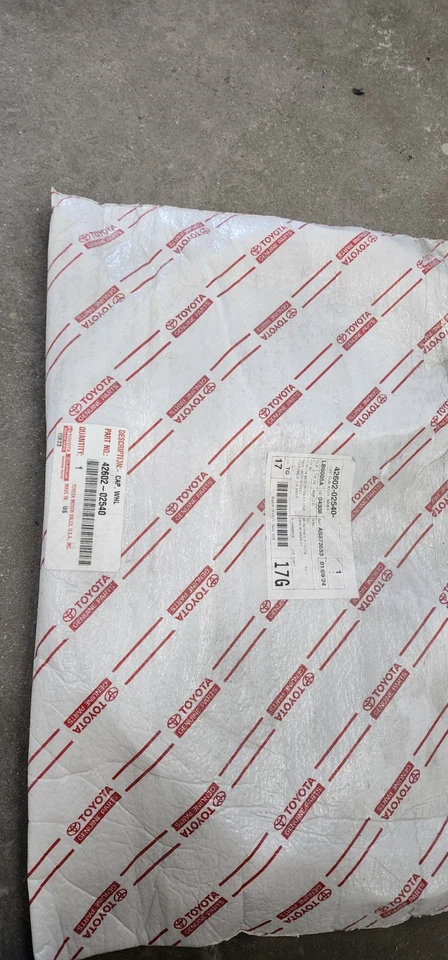 Cubierta de rueda genuina Toyota Corolla L 16" 20-21 42602-02540 Foto 2 de 2