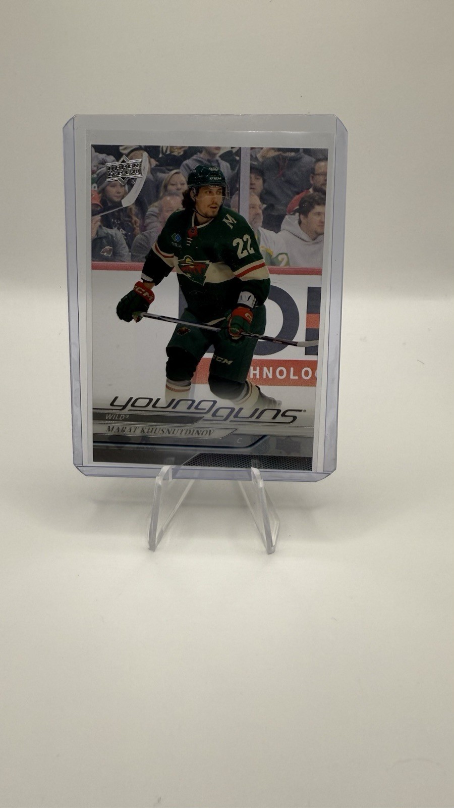 2024-25 Upper Deck Series 1 Marat Khusnutdinov Young Guns Clear Cut #243