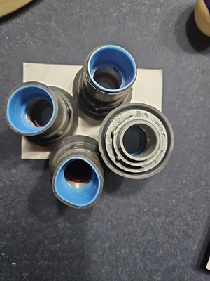 Ocal HUB1-G, 1, PVC Coated Znc, Thermoplastic Insulated , Thrd, Rgd Con Hub 1pc