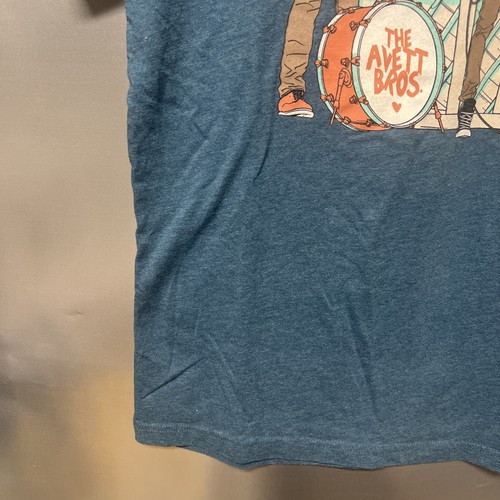 Avett Brothers blaues T-Shirt Größe M Etikett Top Zustand - Volksmusik - Bild 8 von 9