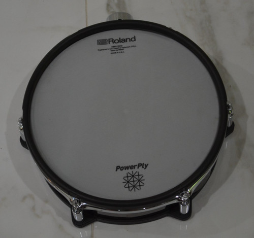 Roland PD-128-BC V-Pad 12" Dual Trigger Chrome Mesh Drum Pad  Clean