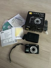 Nikon COOLPIX L25 10.1MP Digital Camera Black - Working and Tested