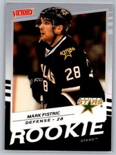 #202 Mark Fistric 2008-09 Upper Deck Victory Dallas Stars Rookie