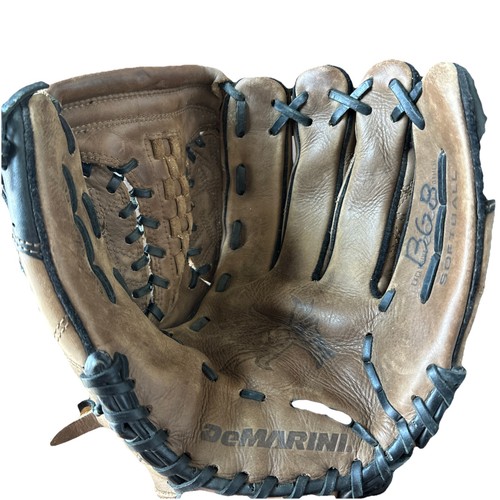 Demarini Diablo Baseball Softball Handschuh 13 Zoll Rechtshand Wurf braun AO725 - Bild 4 von 7