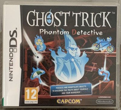 Ghost Trick Phantom Detective Nintendo DS Sehr Zustand Schneller UK Versand