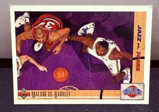 1991-92 Upper Deck - Classic Confrontation Karl Malone, Charles Barkley #31