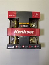 Kwikset Maximum Security Deadbolt Double Cylinder Lock Set