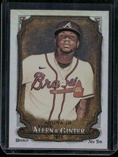 Ronald Acuna Jr. Atlanta Braves Singles (Base, Inserts, Parallels) ~You Pick~