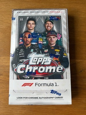 Topps Chrome Formula 1 Hobby Box 2021 - 2022 - NEW & OVP SEALED