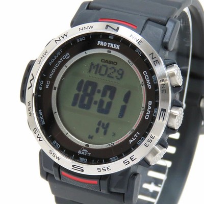 Casio Pro Trek Climber Line PRW-35-1AJF Multi Band6 Black Dial From Japan