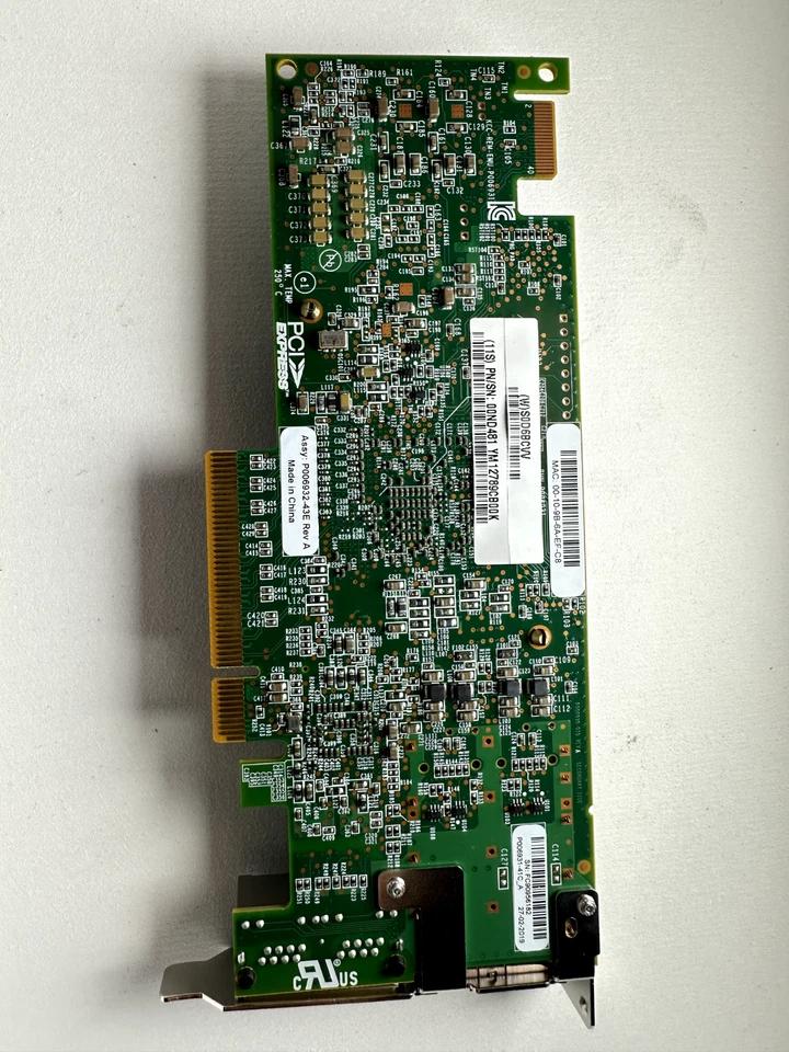 Emulex Corp P006931 4-Port PCIe (2x 10Gb FCoE, 2x 1GbE RJ45) - Image 2 of 2