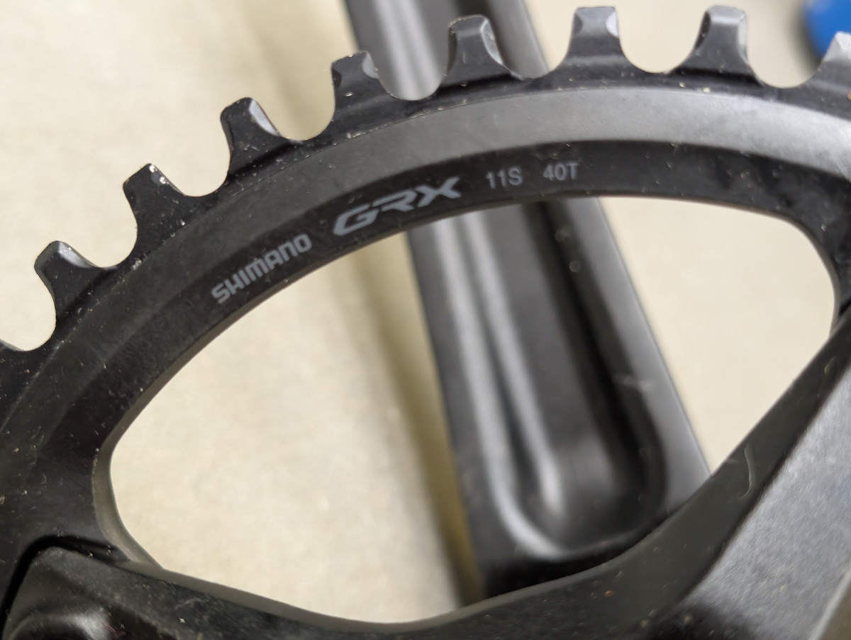 Shimano GRX 170mm FC-RX600/610 40T 1x11 crankset | eBay