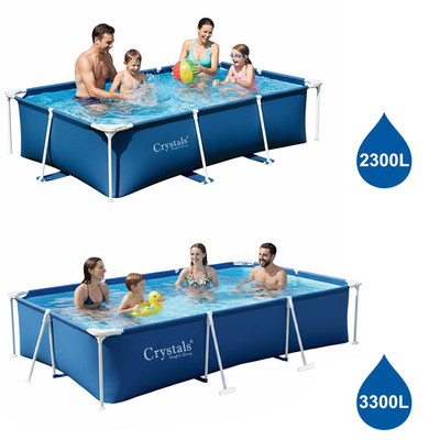 Crystals 2300L/3300L abnehmbarer Steel Frame Family oberirdischer Pool