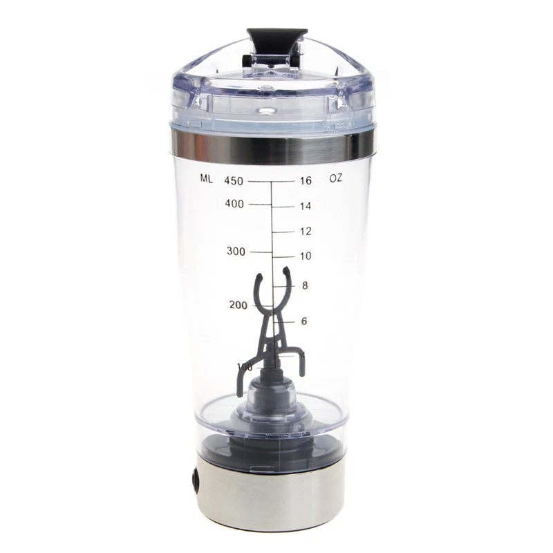 450ml BPA Protein Shaker Water Bottle Electric Automatic Mixer for Smart Cup
Opens in a new window o