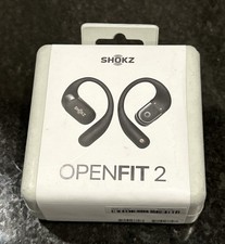 BRAND New Shokz OpenFit 2 True Wireless Open-Ear Earphones - Black T920