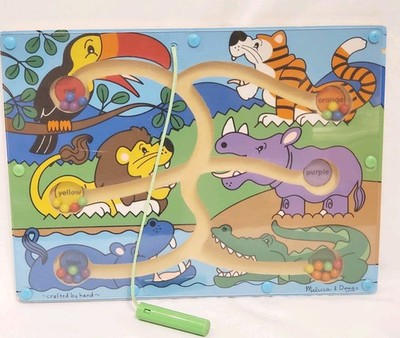Melissa & Doug Magnetic Wand Color Maze Kids Toddler Developmental Toy
