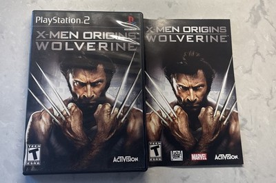 X-Men Origins: Wolverine (Sony PlayStation 2, 2009) w/ Manual TESTED Marvel PS2
