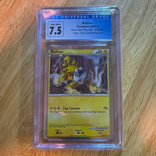 Raikou graded CGC 7.5 for sale on eBay