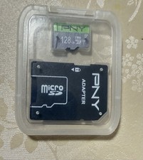 PNY Elite X 128GB Micro SD Card 4K UHD Class 10 U3 V30 with SD Adapter 2 PCs